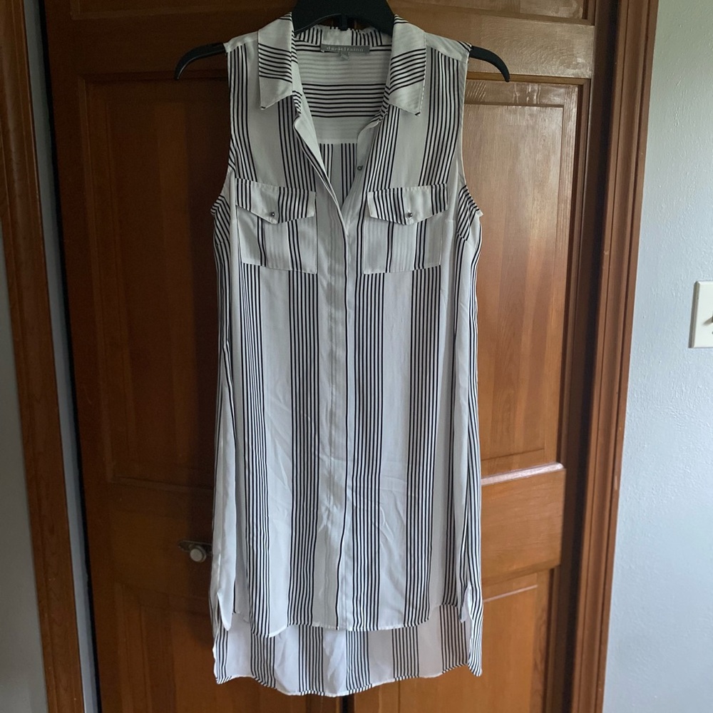 Daniel Rainn Striped Tunic Tank